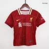 Kids's Liverpool Home Soccer Whole Kits(Jerseys+Shorts+Socks) 2024/25 - worldjerseyshop