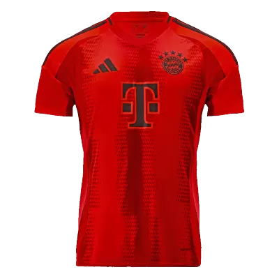 Men's Bayern Munich Home Soccer Short Sleeves Jersey 2024/25 - worldjerseyshop