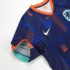 Men's Netherlands Away Soccer Whole Kits(Jerseys+Shorts+Socks) 2024 - worldjerseyshop