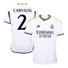 Men's Real Madrid CARVAJAL #2 Home Soccer Short Sleeves Jersey 2023/24 - worldjerseyshop