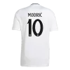 Men's Real Madrid MODRIĆ #10 Home Soccer Short Sleeves Jersey 2024/25 - worldjerseyshop