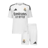 Kids Real Madrid BELLINGHAM #5 Home Soccer Jersey Kits(Jersey+Shorts) 2024/25 - worldjerseyshop