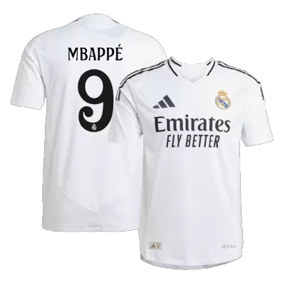 Men's Real Madrid MBAPPÉ #9 Home Player Version Soccer Jersey 2024/25 - worldjerseyshop