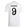 Men's Real Madrid MBAPPÉ #9 Home Soccer Short Sleeves Jersey 2024/25 - worldjerseyshop