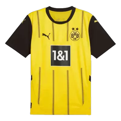 Men's Borussia Dortmund Home Player Version Soccer Jersey 2024/25 - worldjerseyshop