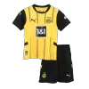 Kids Borussia Dortmund Whole Kits Home Soccer Kit (Jersey+Shorts+Sock） 2024/25 - worldjerseyshop