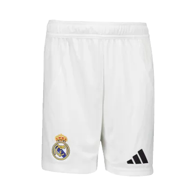 Men's Real Madrid Home Soccer Shorts 2024/25 - worldjerseyshop