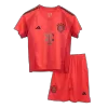 Kids Bayern Munich Whole Kits Home Soccer Kit (Jersey+Shorts+Sock） 2024/25 - worldjerseyshop