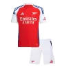 Kids Arsenal Home Soccer Jersey Kits(Jersey+Shorts) 2024/25 - worldjerseyshop