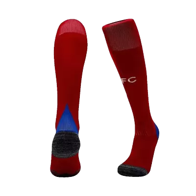 Men's Arsenal Home Soccer Socks 2024/25 - worldjerseyshop