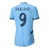 Men's Manchester City HAALAND #9 Home Player Version Soccer Jersey 2024/25 - UCL - worldjerseyshop