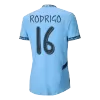 Men's Manchester City RODRIGO #16 Home Player Version Soccer Jersey 2024/25 - UCL - worldjerseyshop