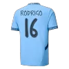 Men's Manchester City RODRIGO #16 Home Soccer Short Sleeves Jersey 2024/25-UCL - worldjerseyshop