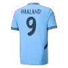 Men's Manchester City HAALAND #9 Home Soccer Short Sleeves Jersey 2024/25-UCL - worldjerseyshop