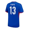 Men's France KANTE #13 Home Soccer Short Sleeves Jersey 2024 - worldjerseyshop