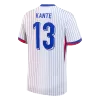 Men's France KANTE #13 Away Soccer Short Sleeves Jersey 2024 - worldjerseyshop