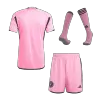 Men's Inter Miami CF Home Soccer Whole Kits(Jerseys+Shorts+Socks) 2024/25 - worldjerseyshop