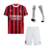 Men's AC Milan Home Soccer Whole Kits(Jerseys+Shorts+Socks) 2024/25 - worldjerseyshop