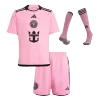 Kids's Inter Miami CF Home Soccer Whole Kits(Jerseys+Shorts+Socks) 2024 - worldjerseyshop