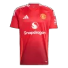 Men's Manchester United Home Soccer Kit(Jersey+Shorts) 2024/25 - worldjerseyshop