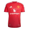 Men's Manchester United Home Player Version Soccer Jersey 2024/25 - worldjerseyshop