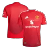 Men's Manchester United Home Player Version Soccer Jersey 2024/25 - worldjerseyshop