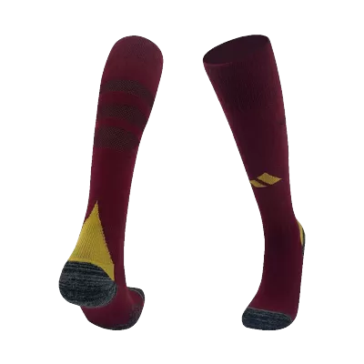 Men's Belgium Home Soccer Socks 2024 - worldjerseyshop