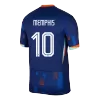 Men's Netherlands MEMPHIS #10 Away Soccer Short Sleeves Jersey 2024 - worldjerseyshop