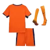 Kids Netherlands Whole Kits Home Soccer Kit (Jersey+Shorts+Sock） 2024 - worldjerseyshop