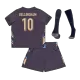 Kids England BELLINGHAM #10 Whole Kits Away Soccer Kit (Jersey+Shorts+Sock） 2024 - worldjerseyshop