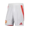 Men's Manchester United Home Soccer Shorts 2024/25 - worldjerseyshop