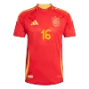 Men's Spain RODRIGO #16 Home Player Version Soccer Jersey 2024 - worldjerseyshop