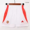 Kids Manchester United Home Soccer Jersey Kits(Jersey+Shorts) 2024/25 - worldjerseyshop