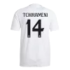 Men's Real Madrid TCHOUAMENI #14 Home Player Version Soccer Jersey 2024/25 - worldjerseyshop