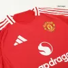 Men's Manchester United Home Player Version Soccer Jersey 2024/25 - worldjerseyshop