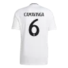 Men's Real Madrid CAMAVINGA #6 Home Soccer Short Sleeves Jersey 2024/25 - worldjerseyshop