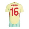 Men's Spain RODRIGO #16 Away Player Version Soccer Jersey 2024 - worldjerseyshop