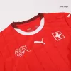 Men's Switzerland Home Soccer Short Sleeves Jersey 2024 - worldjerseyshop