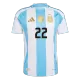 Men's Argentina L.MARTÍNEZ #22 Home Player Version Soccer Jersey 2024 - worldjerseyshop