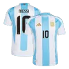 Men's Argentina MESSI #10 Home Player Version Soccer Jersey 2024 - worldjerseyshop