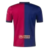 Men's Barcelona Home Soccer Short Sleeves Jersey 2024/25 COLDPLAY - worldjerseyshop