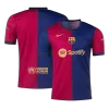 Men's Barcelona Home Soccer Short Sleeves Jersey 2024/25 - worldjerseyshop