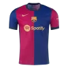 Men's Barcelona Home Player Version Soccer Jersey 2024/25 - worldjerseyshop