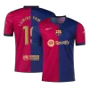 Men's Barcelona LAMINE YAMAL #19 Home Soccer Short Sleeves Jersey 2024/25 - worldjerseyshop