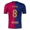 Men's Barcelona PEDRI #8 Home Soccer Short Sleeves Jersey 2024/25 - worldjerseyshop