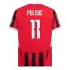 Men's AC Milan PULISIC #11 Home Soccer Short Sleeves Jersey 2024/25 - UCL - worldjerseyshop