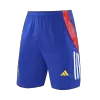 Men's Spain Pre-Match Soccer Shorts Pre-Match Training 2024 - worldjerseyshop