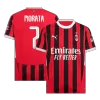 Men's AC Milan MORATA #7 Home Soccer Short Sleeves Jersey 2024/25 - UCL - worldjerseyshop