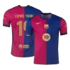 Men's Barcelona LAMINE YAMAL #19 Home Player Version Soccer Jersey 2024/25 Spotify Logo Without Text - UCL - worldjerseyshop