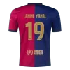 Men's Barcelona LAMINE YAMAL #19 Home Soccer Short Sleeves Jersey 2024/25 - UCL - worldjerseyshop